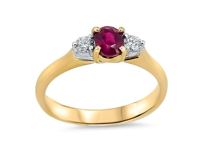 Ruby and Diamond Ring