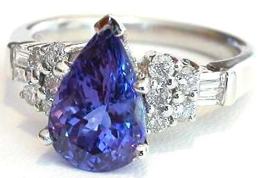 Tanzanite and Diamond Ring