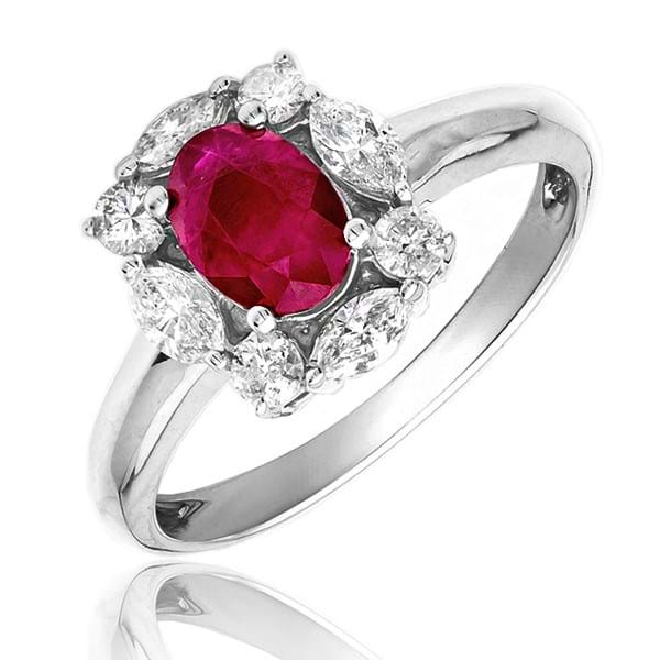 Ruby and Diamond Ring